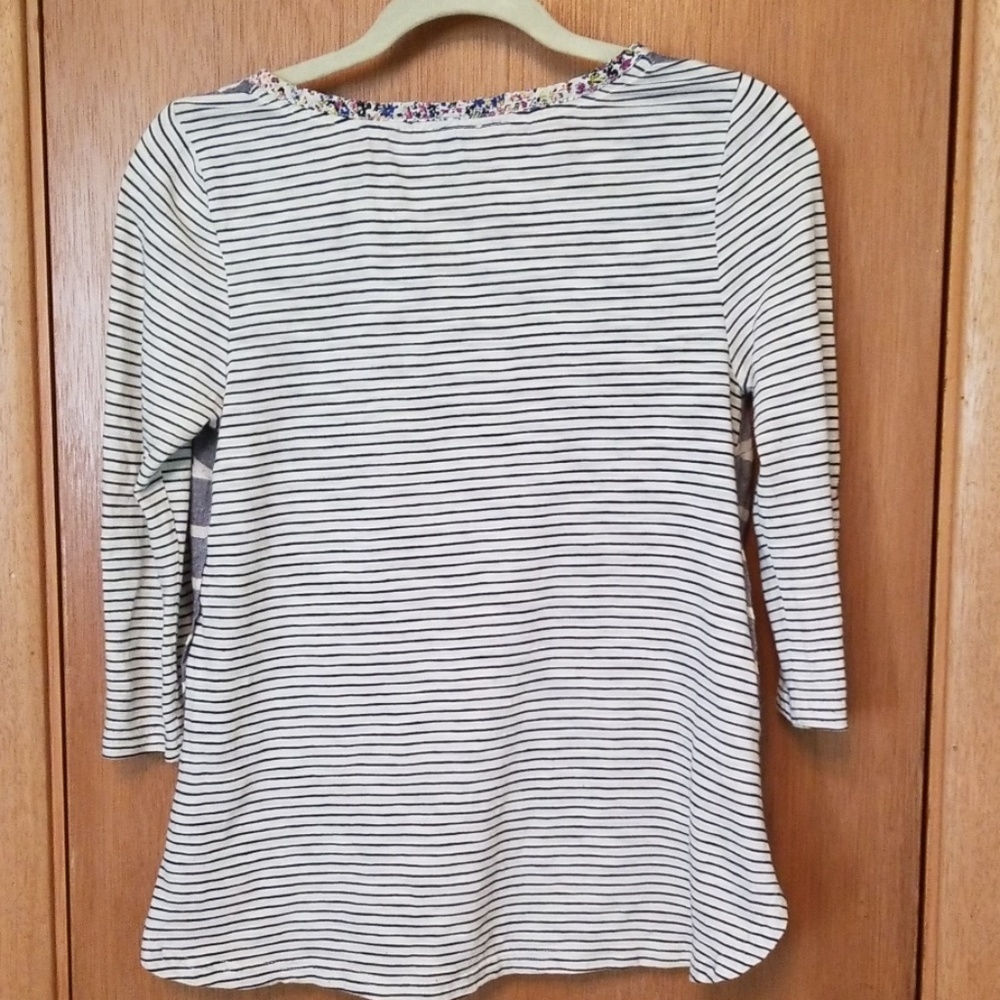 Anthropologie Postmark Striped Shirt sz Sml - Picture 2 of 5